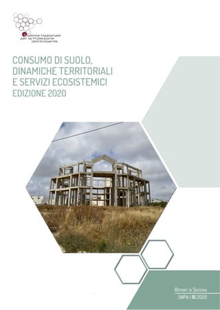Consumo di suolo, dinamiche territoriali e servizi ecosistemici
Edizione 2020
Rapporto ISPRA SNPA
 