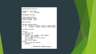 Cobol, lisp, and python | PPT