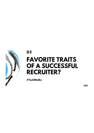#TechIETalks - QA Analytics recap