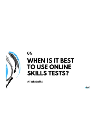 #TechIETalks - QA Analytics recap