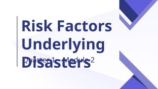 quarter 1 module 2 disaster readiness and risk reduction | PPTX