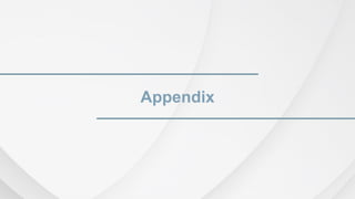 Appendix
 