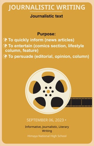 Q1-L1-English9_Types of Writing_Journalistic, Informative and Literary.pptx