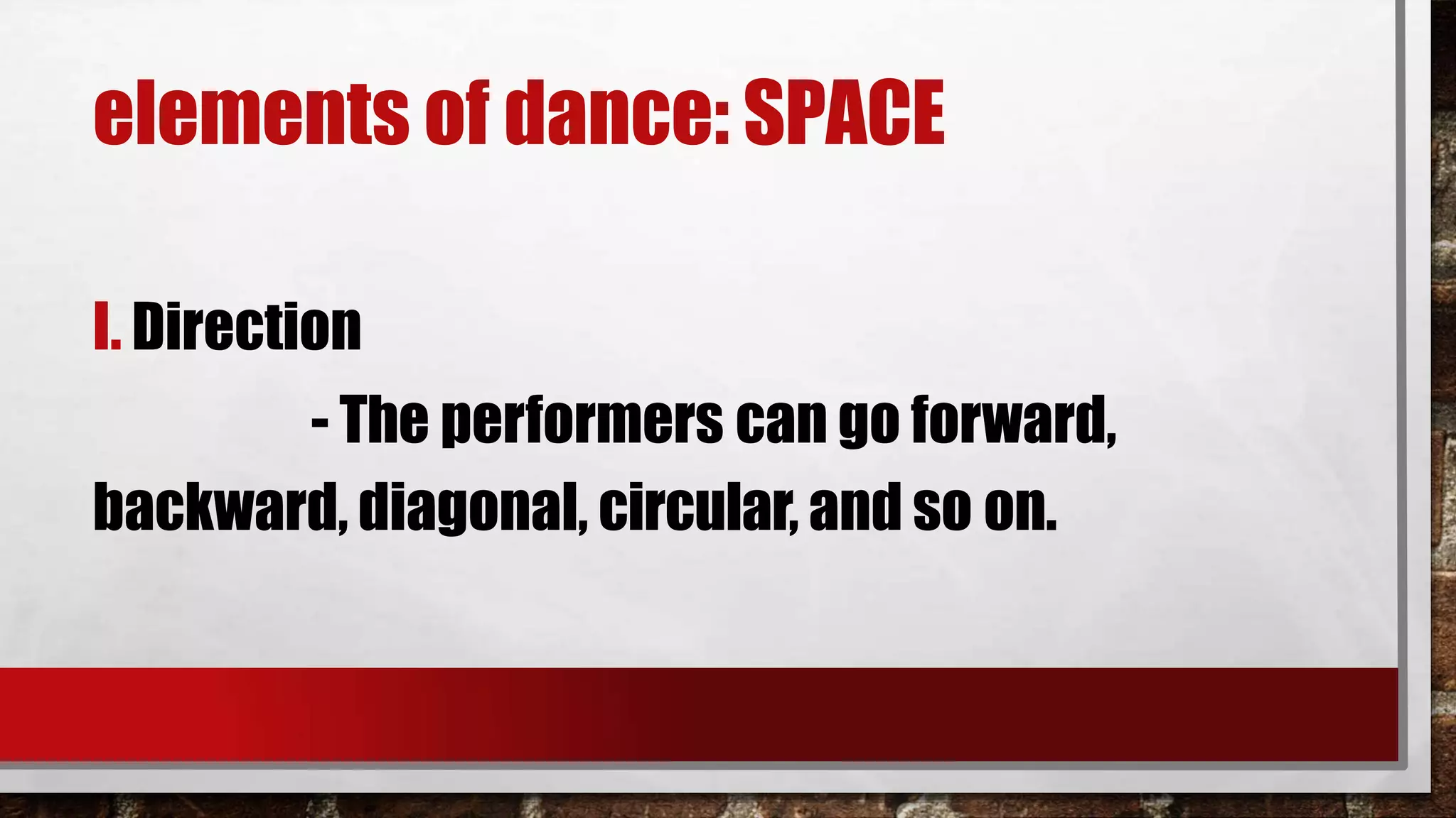 Introduction to Dance | PPTX