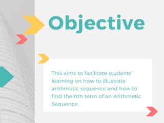 illustrating and finding the nth term of arithmetic sequence | PPTX ...