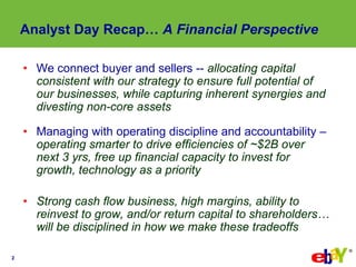 eBay 2009q1 Earnings Slides
