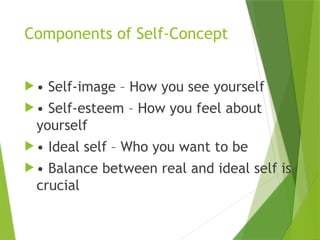 Self Knowing Components Comprehensive Insights into Psychosocial Development and Self-Concept ...