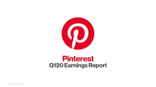 Pinterest Q1 2020