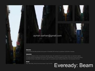 Advertising stunts and ideas Q1|2008