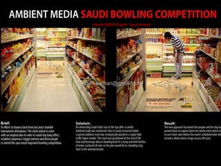 Advertising stunts and ideas Q1|2008