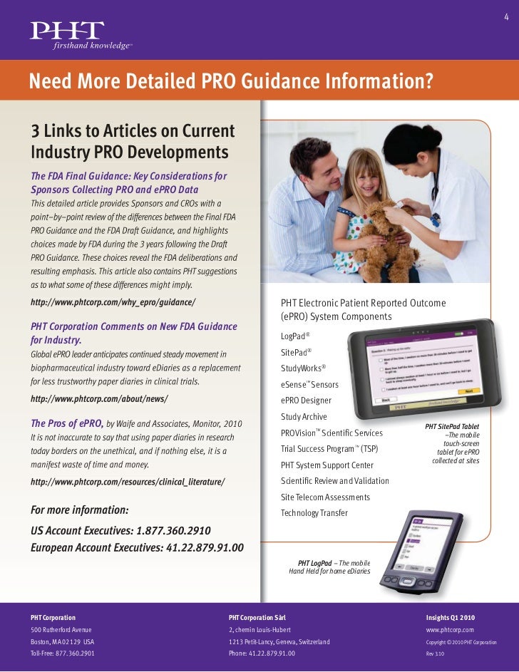 Fda pro guidance