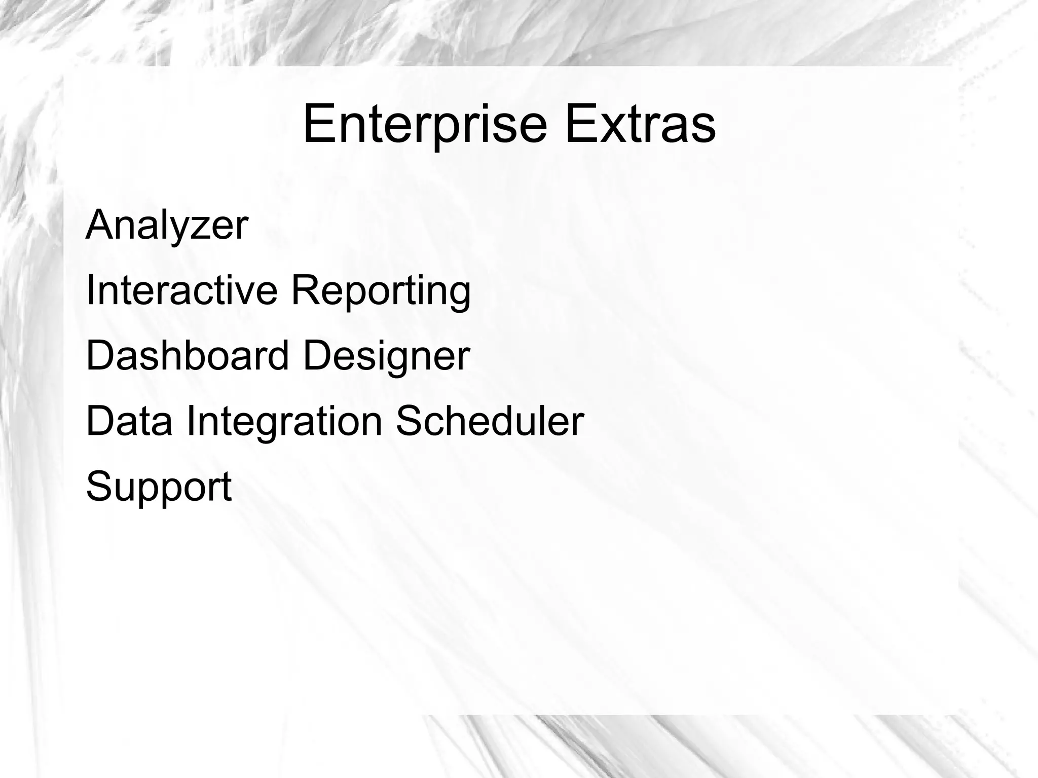 Report Designer (canned report designer) 