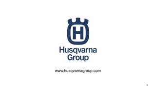 www.husqvarnagroup.com
16
 