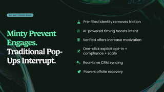 Minty Business Overview for their service