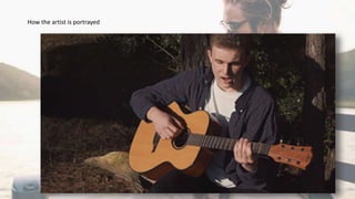 How the artist is portrayed
 