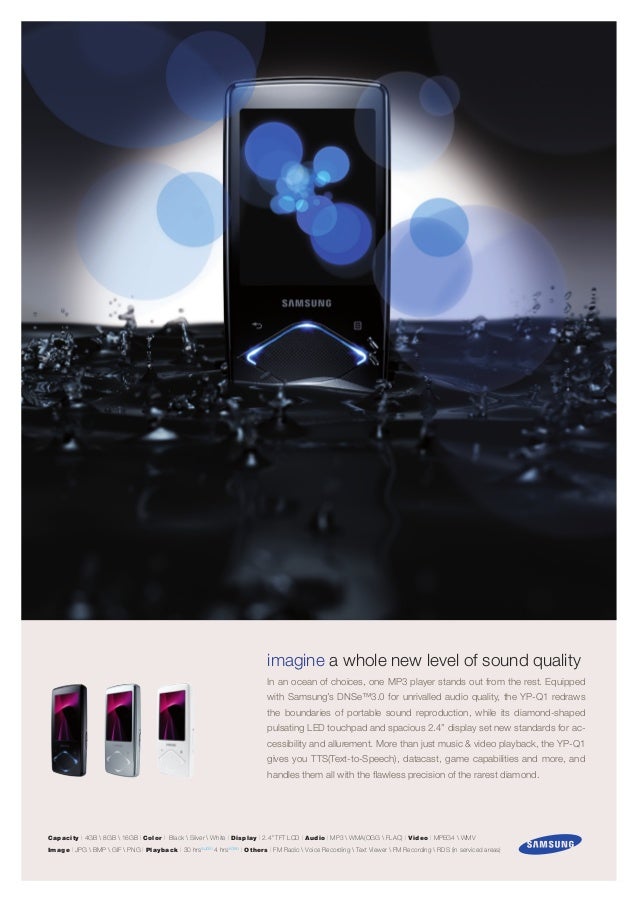 Samsung Yp Q1 Diamond