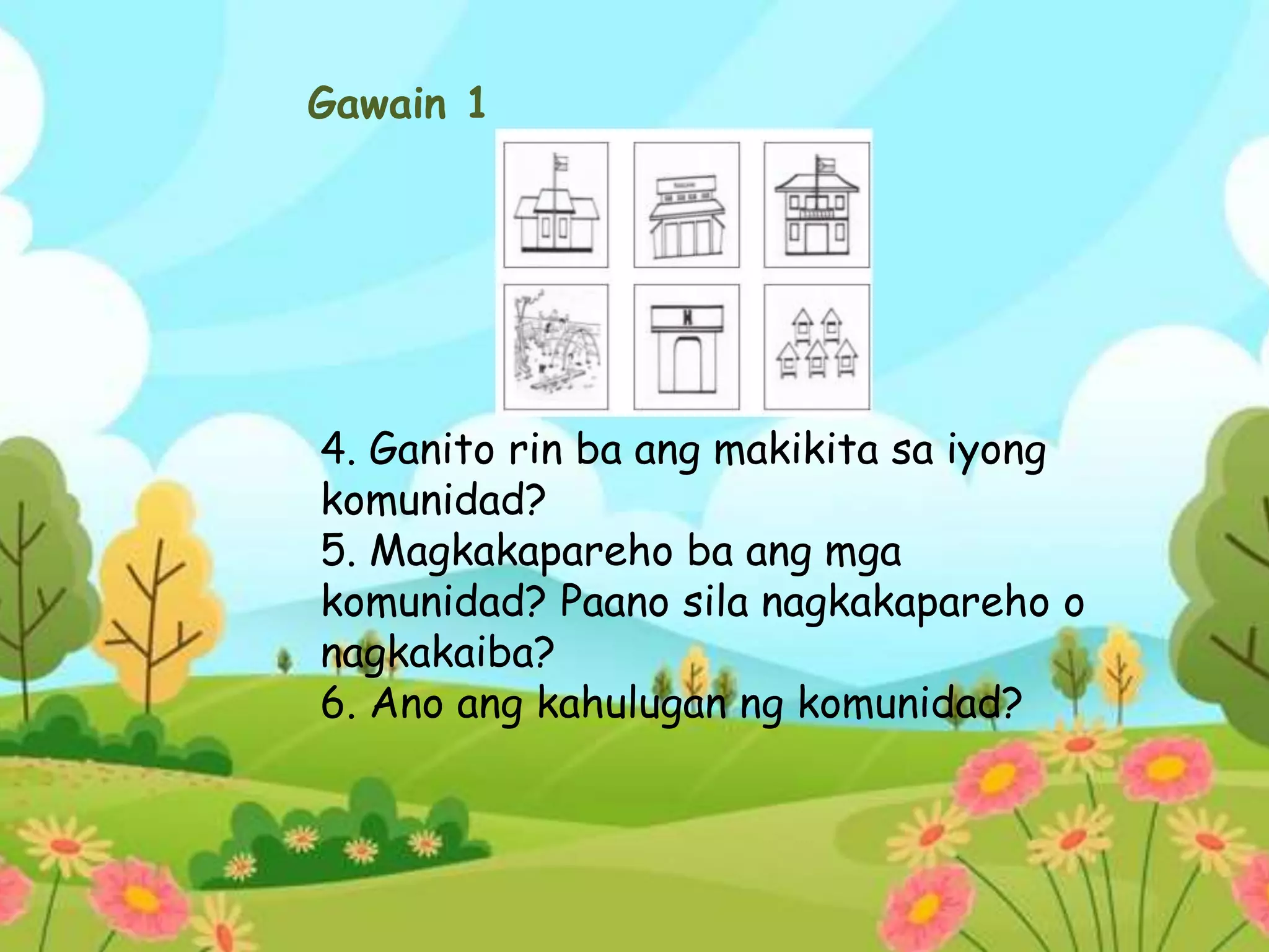 Q1 Arpan Mod 1 Naipaliliwanag Ang Konsepto Ng Komunidad Pptx
