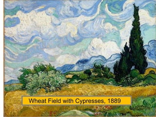Wheat Field with Cypresses, 1889
 
