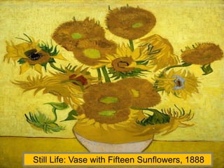 Still Life: Vase with Fifteen Sunflowers, 1888
 