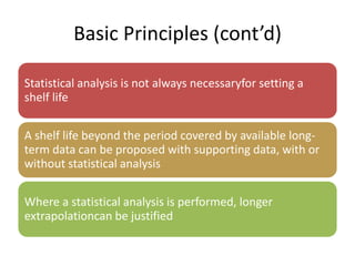Q1E Evaluation of Stability Data by Rahim Khoja presented on December ...