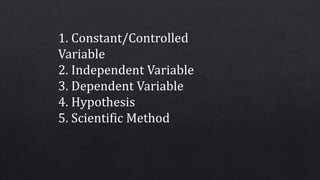 First (1st) Quarter Topics in Science 7 | PPTX