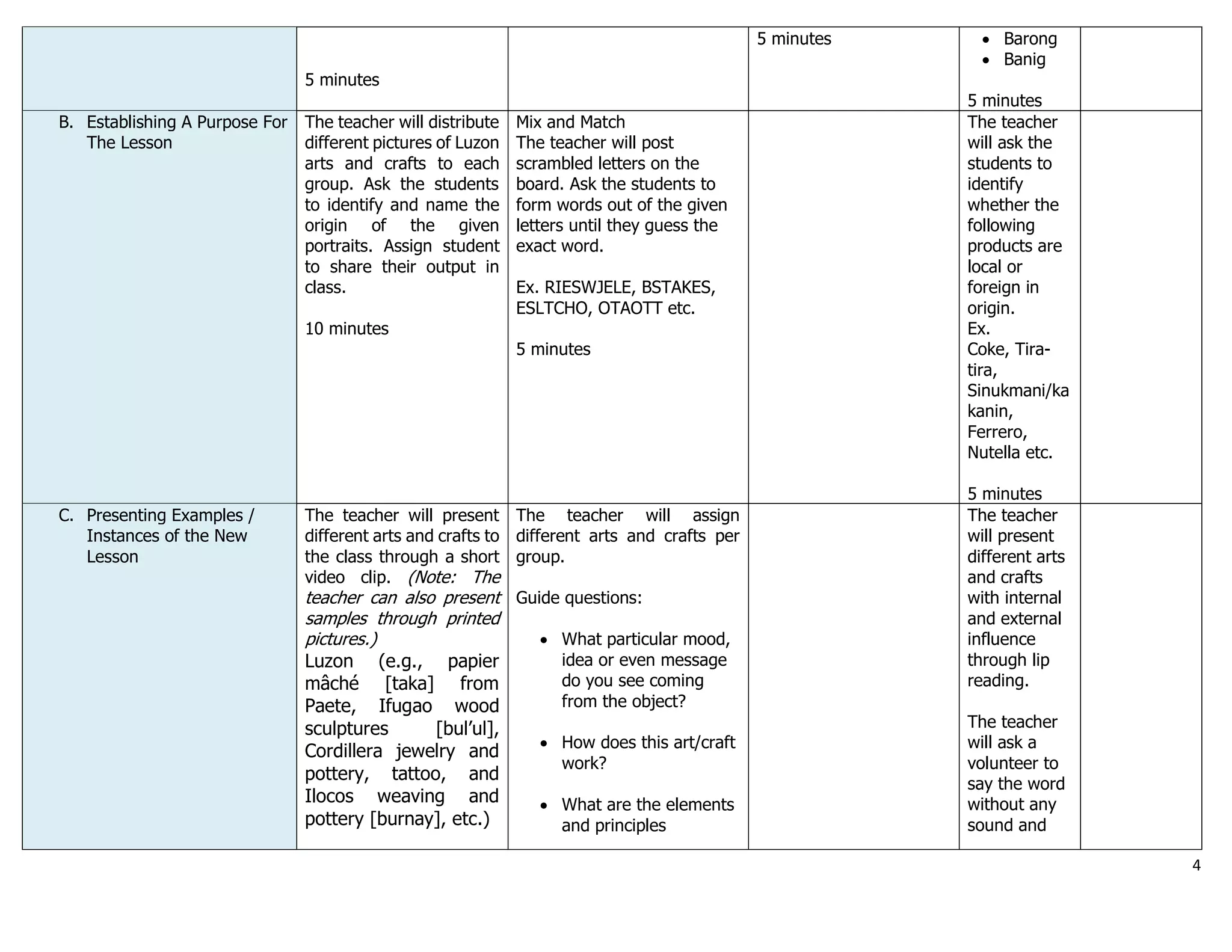 Q1 Grade 7 ARTS DLL Week 1.pdf