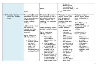 Q1 grade 7 arts dll week 2 | DOCX