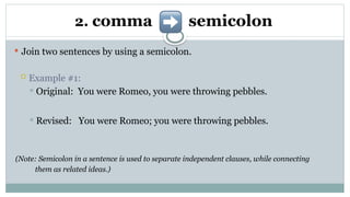 Q1L4.1- Run-on Sentences (Sentence Correction) | PPTX