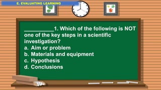 Grade 7 Science From Teacher Julie YT check it out | PPTX