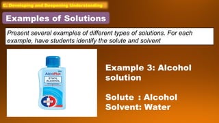 Solution,it's components and concetration | PPTX