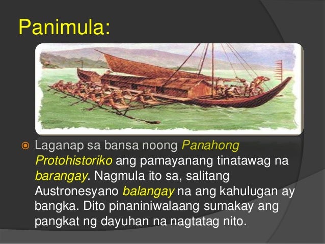 Ano Ang Kahulugan Ng Balangay Ano Ang Kahulugan Ng Balangay