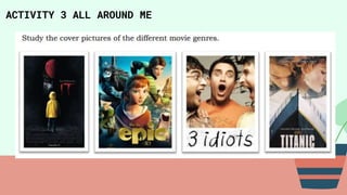 ACTIVITY 3 ALL AROUND ME
 