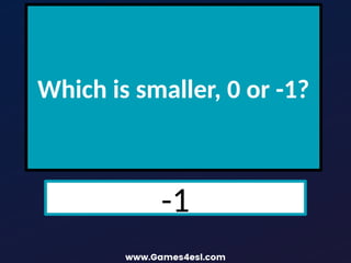 Which is smaller, 0 or -1?
-1
 