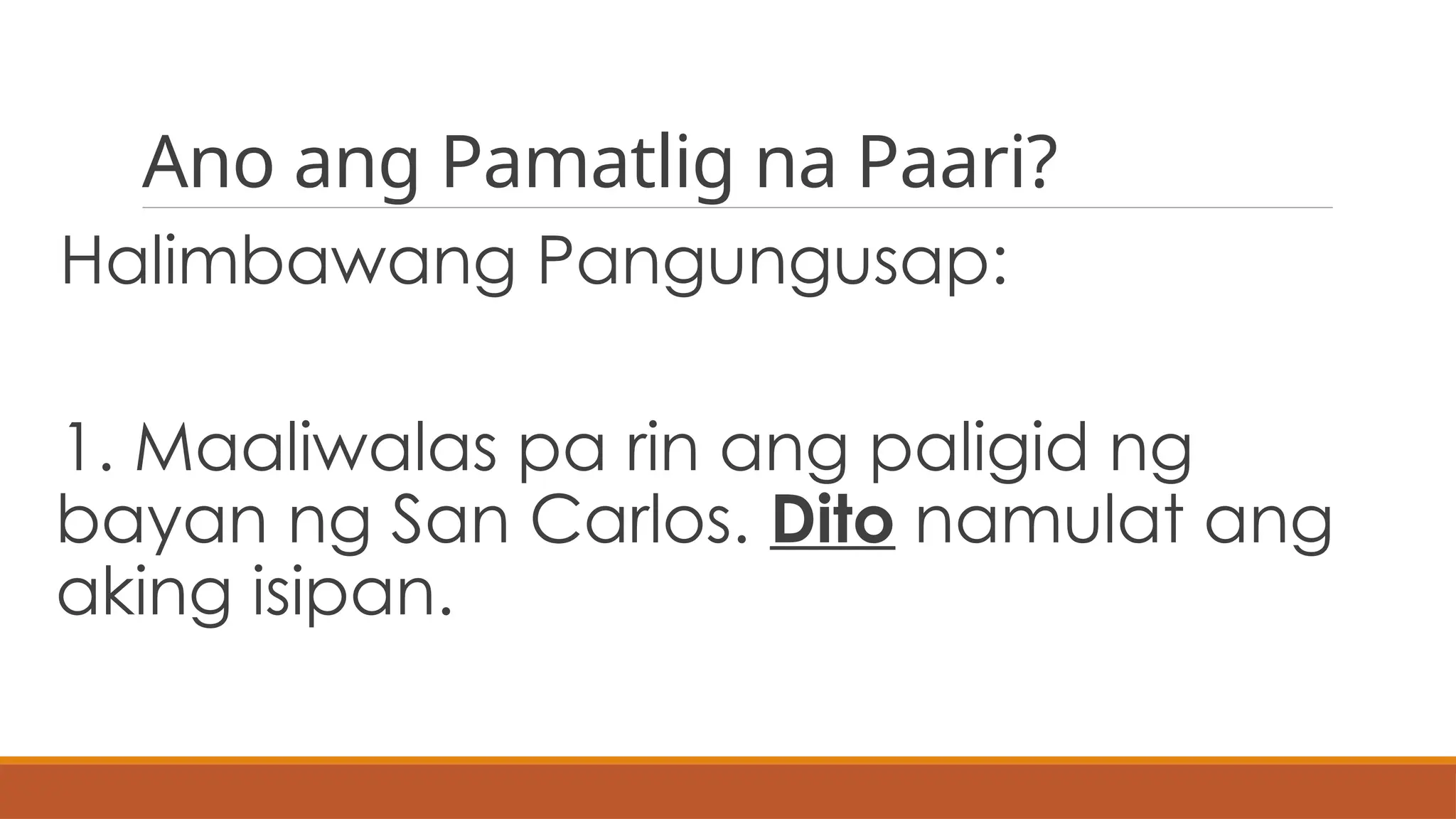 Quarter1_Filipino3_week1_pamatlig_Frequency words | PPTX