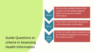Consumer Health Module Q1 PPT_HEALTH10_Wk1 (Components of Consumer Health).pptx