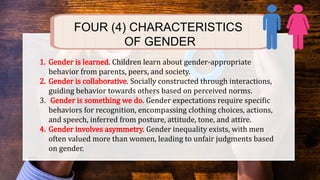 Gender Specific Behavior Understanding Healthy and Positive Sexuality: Gender, Identity, and ...