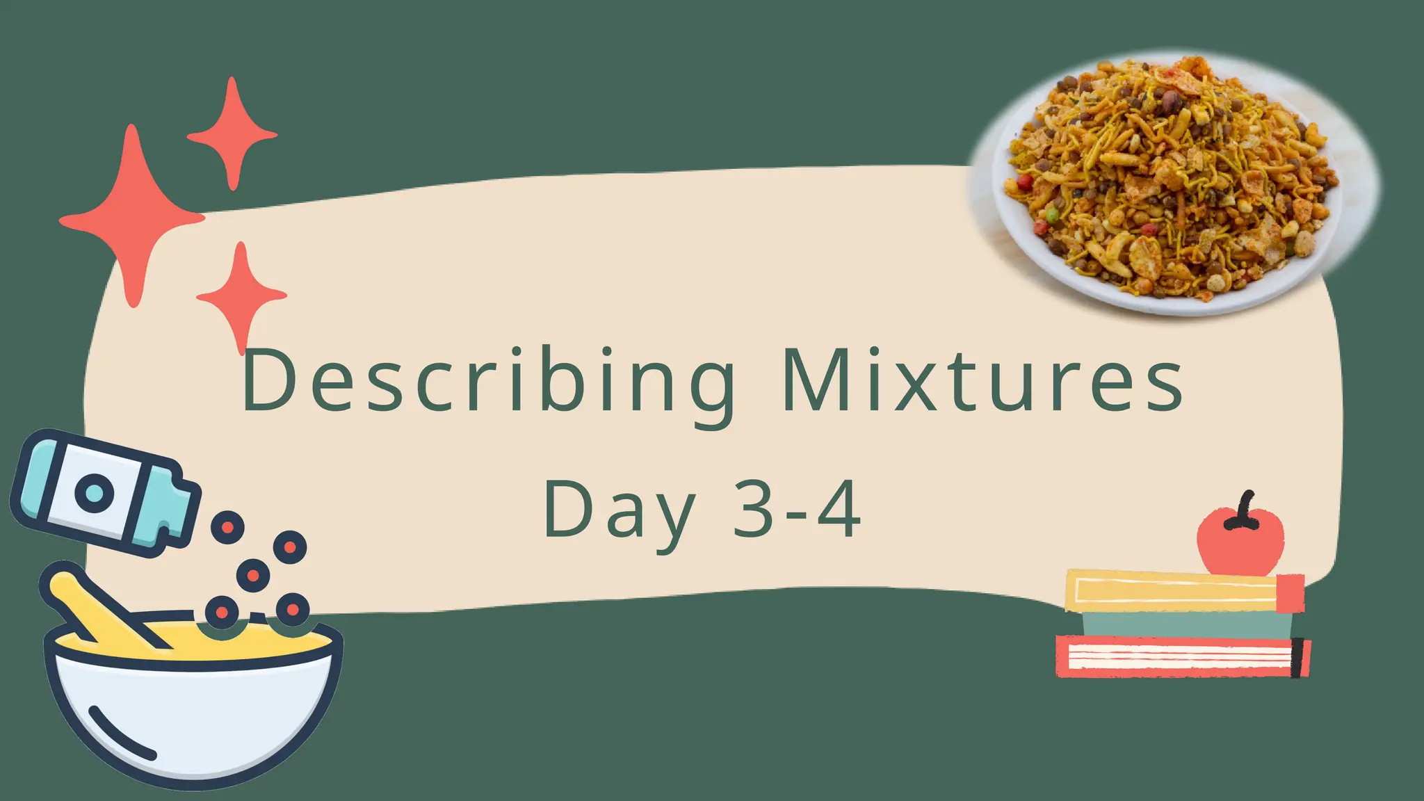Describing Mixtures
Day 3-4
 