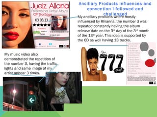 Ancillary Products influences and
                                      convention I followed and
                        ...