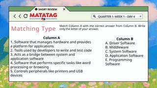 Quarter1Week1Day4 Types of Software.pptx