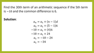 Patterns & Arithmetic Sequences.pptx