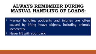 Safe Manual Material Handling: Proper Loading and Unloading Techniques ...