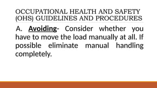 Safe Manual Material Handling: Proper Loading and Unloading Techniques ...