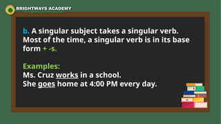 Q2 - English 3 - Lesson 1 - Using Verbs in the Simple Tenses in ...