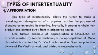 Understanding Intertextuality as a Dramatic Technique in Literature | PPTX