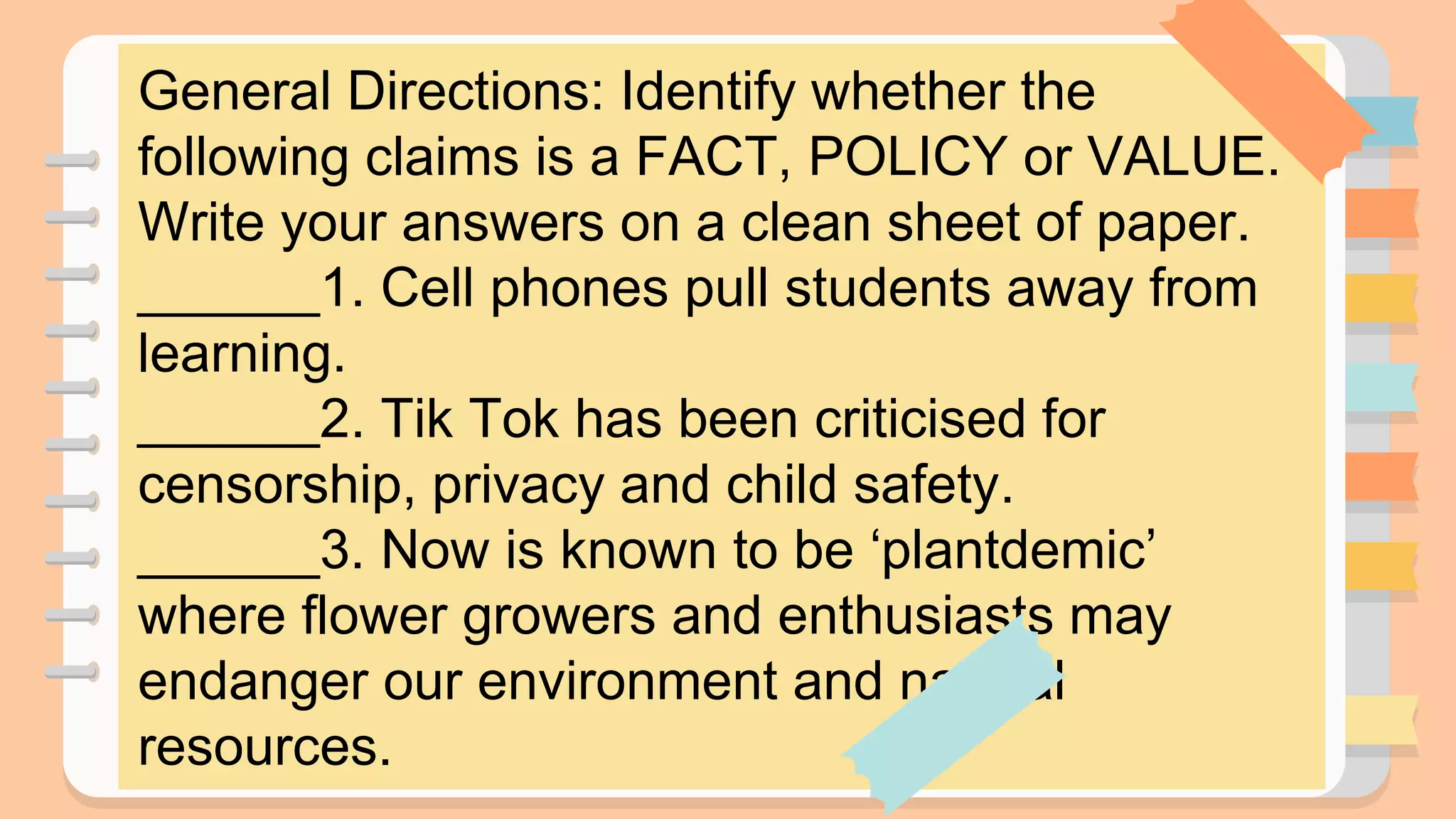 Q2-M5-Claims of Fact, Value and Policy.pptx