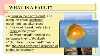 Science Eight Faults, And all about seismic waves | PPTX