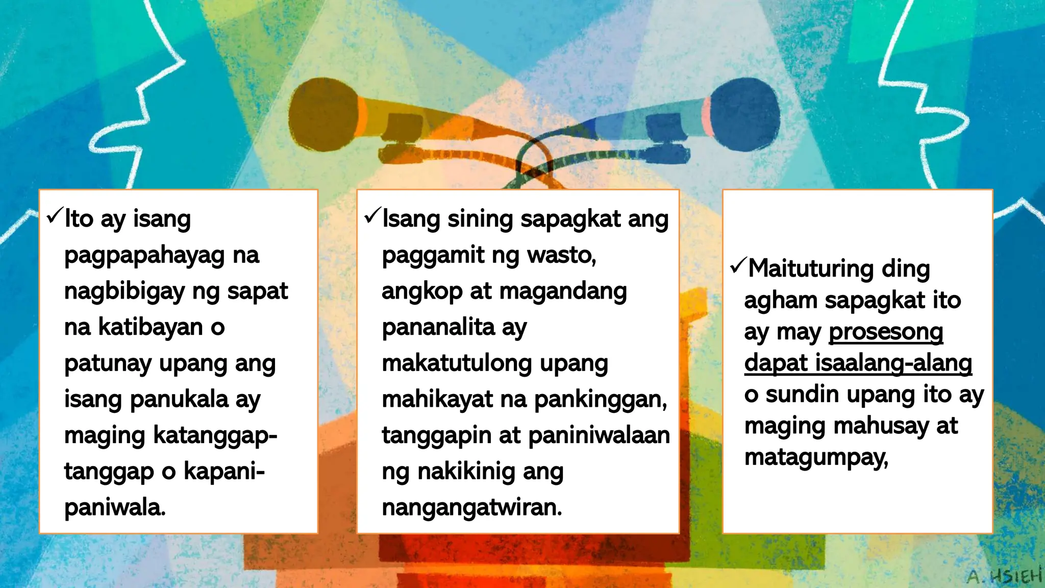 Ang ibat ibang pamamaraan ng Pagpapahayag | PPTX