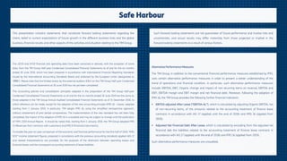1
Safe Harbour
This presentation contains statements that constitute forward looking statements regarding the
intent, belief or current expectations of future growth in the different business lines and the global
business, financial results and other aspects of the activities and situation relating to the TIM Group.
Such forward looking statements are not guarantees of future performance and involve risks and
uncertainties, and actual results may differ materially from those projected or implied in the
forward looking statements as a result of various factors.
The 2Q'19 and 1H'19 financial and operating data have been extracted or derived, with the exception of some
data, from the TIM Group Half-year Condensed Consolidated Financial Statements as of and for the six months
ended 30 June 2019, which has been prepared in accordance with International Financial Reporting Standards
issued by the International Accounting Standards Board and endorsed by the European Union (designated as
"IFRS"). Please note that the limited review by the external auditors (E&Y) on the TIM Group Half-year Condensed
Consolidated Financial Statements at 30 June 2019 has not yet been completed.
The accounting policies and consolidation principles adopted in the preparation of the TIM Group Half-year
Condensed Consolidated Financial Statements as of and for the six months ended 30 June 2019 are the same as
those adopted in the TIM Group Annual Audited Consolidated Financial Statements as of 31 December 2018, to
which reference can be made, except for the adoption of the new accounting principle (IFRS 16 - Lease), adopted
starting from 1 January 2019. In particular, TIM adopts IFRS 16, using the simplified retrospective approach,
without restatement of prior period comparatives. The implementation of the new standard has not been fully
completed; the impact of the adoption of IFRS 16 is unaudited and may be subject to change until the publication
of TIM’s 2019 Annual Report. It should be noted that, starting from 1 January 2018, the TIM Group adopted IFRS
15 (Revenues from contracts with customers) and IFRS 9 (Financial instruments).
To enable the year-on-year comparison of the economic and financial performance for the first half of 2019, “IFRS
9/15” income statement figures, prepared in accordance with the previous accounting standards applied (IAS 17
and related Interpretations) are provided, for the purposes of the distinction between operating leases and
financial leases and the consequent accounting treatment of lease liabilities
Alternative Performance Measures
The TIM Group, in addition to the conventional financial performance measures established by IFRS,
uses certain alternative performance measures in order to present a better understanding of the
trend of operations and financial condition. In particular, such alternative performance measures
include: EBITDA, EBIT, Organic change and impact of non recurring items on revenue, EBITDA and
EBIT; EBITDA margin and EBIT margin and net financial debt. Moreover, following the adoption of
IFRS 16, the TIM Group provides the following further financial indicators:
▪ EBITDA adjusted After Lease ("EBITDA-AL"), which is calculated by adjusting Organic EBITDA, net
of non-recurring items, of the amounts related to the accounting treatment of finance lease
contracts in accordance with IAS 17 (applied until the end of 2018) and IFRS 16 (applied from
2019);
▪ Adjusted Net Financial Debt After Lease, which is calculated by excluding from the adjusted net
financial deb the liabilities related to the accounting treatment of finance lease contracts in
accordance with IAS 17 (applied until the end of 2018) and IFRS 16 (applied from 2019).
Such alternative performance measures are unaudited.
 
