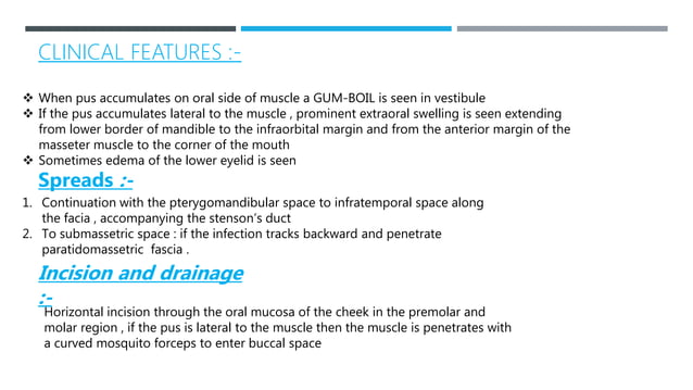 abscesses and phlegmonas of zygomatic , buccal | PPT