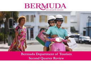 Bermuda's National Tourism Plan
SECONDARY TITLE
Bermuda Department of Tourism
Second Quarter Review
 